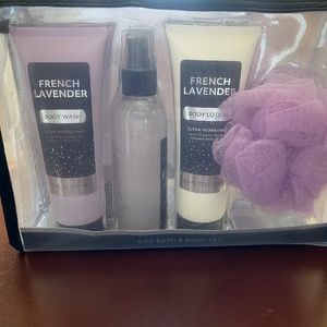French lavender bath and body set